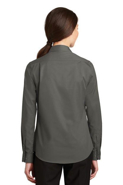 Port Authority Ladies SuperPro™ Twill Shirt. L663