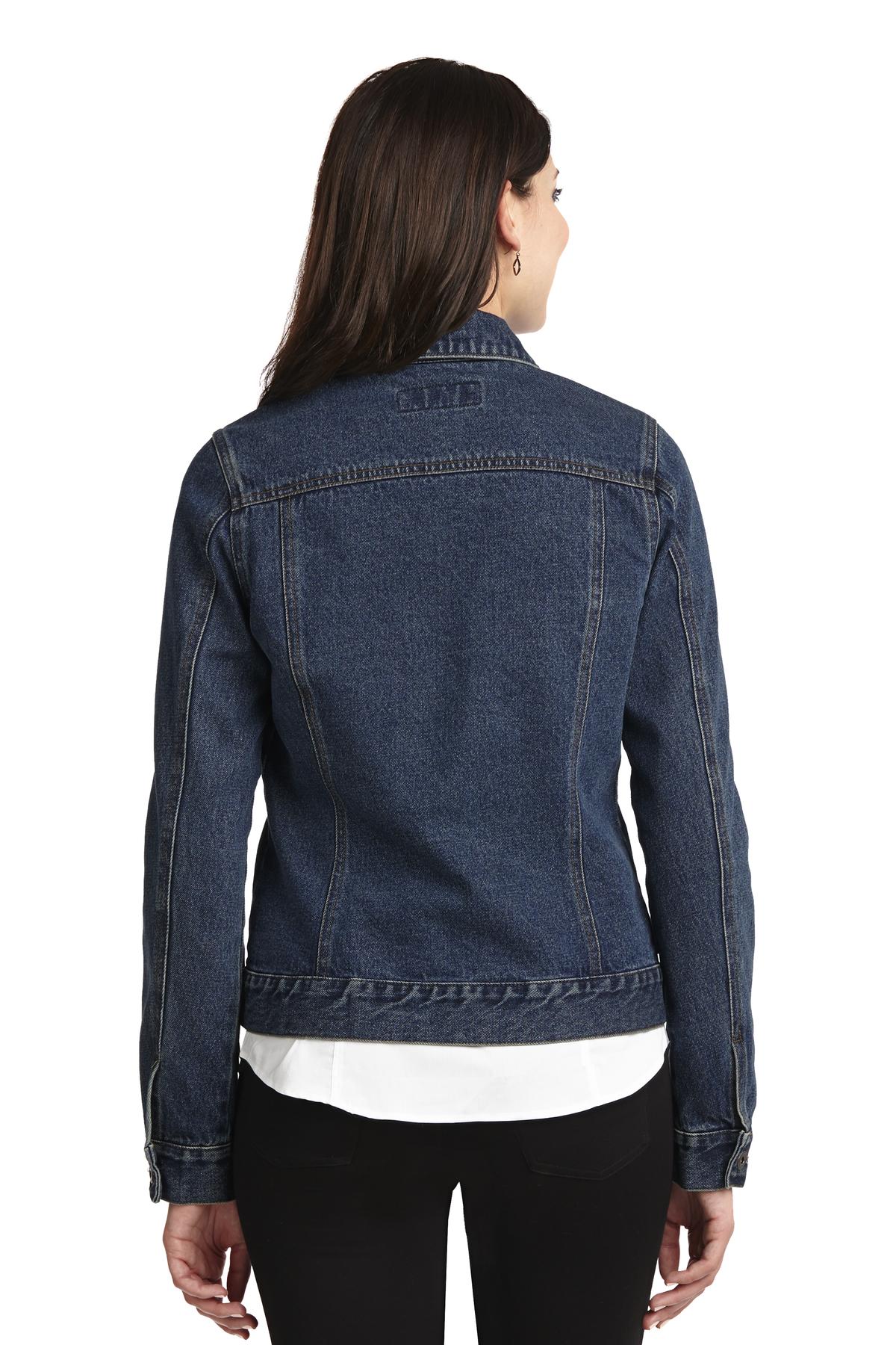 Port Authority Ladies Denim Jacket. L7620