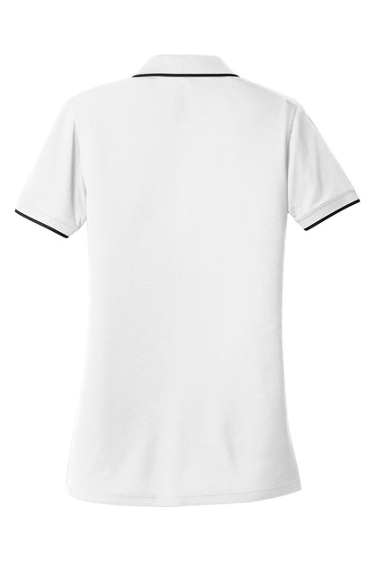 Port Authority Ladies Dry Zone UV Micro-Mesh Tipped Polo. LK111