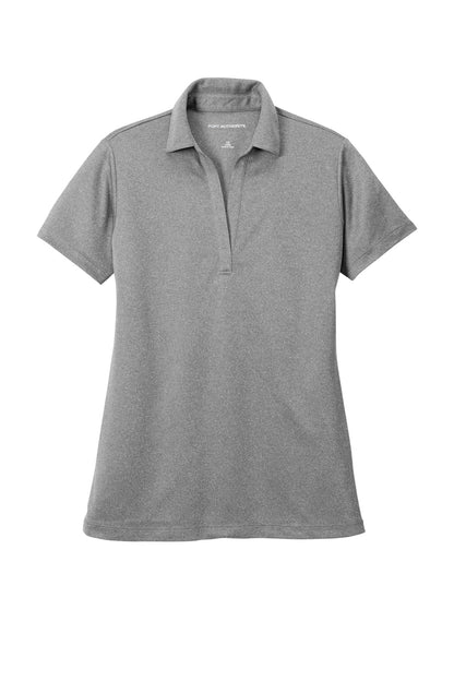 Port Authority Ladies Heathered Silk Touch ™ Performance Polo. LK542