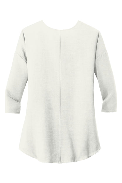 Port Authority Ladies Concept 3/4-Sleeve Soft Split Neck Top. LK5433