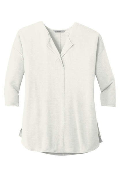 Port Authority Ladies Concept 3/4-Sleeve Soft Split Neck Top. LK5433