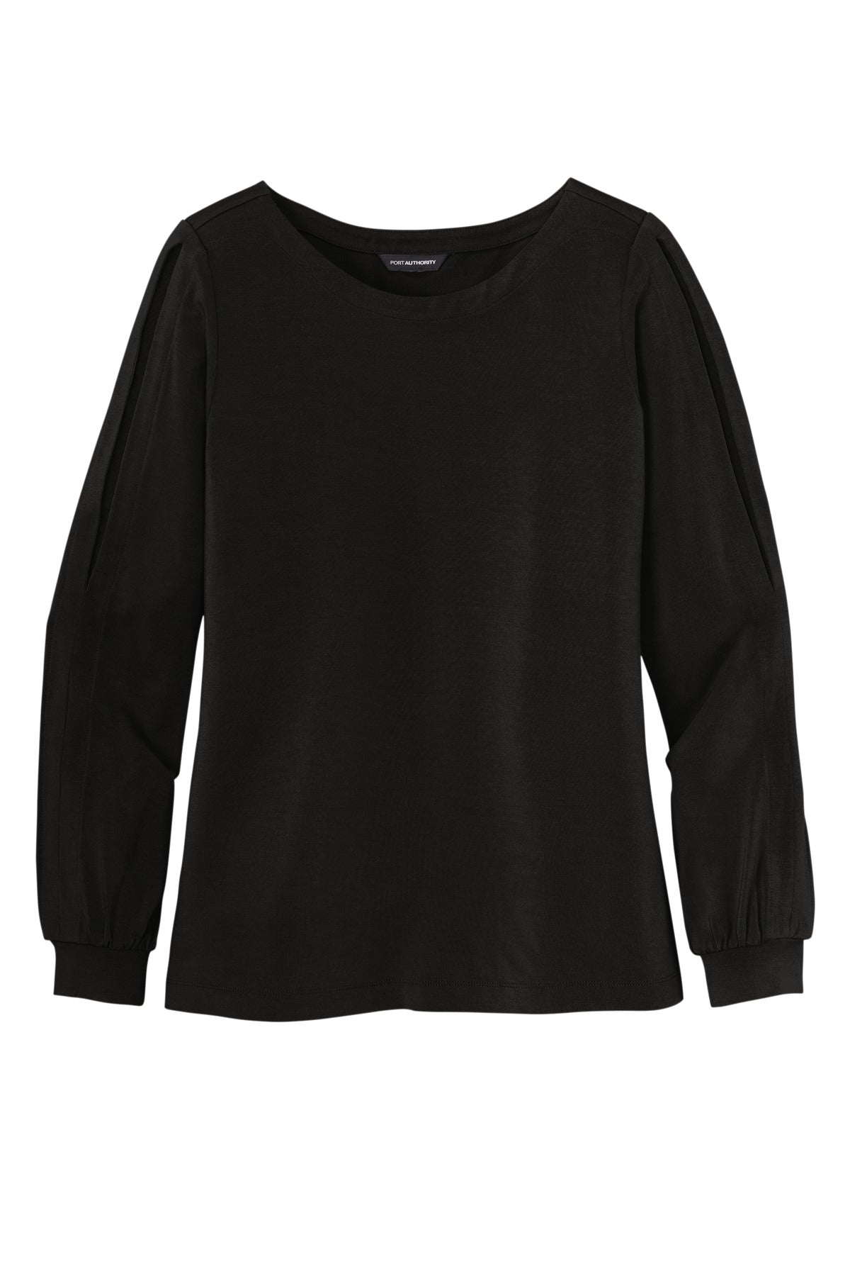Port Authority Ladies Luxe Knit Jewel Neck Top. LK5600