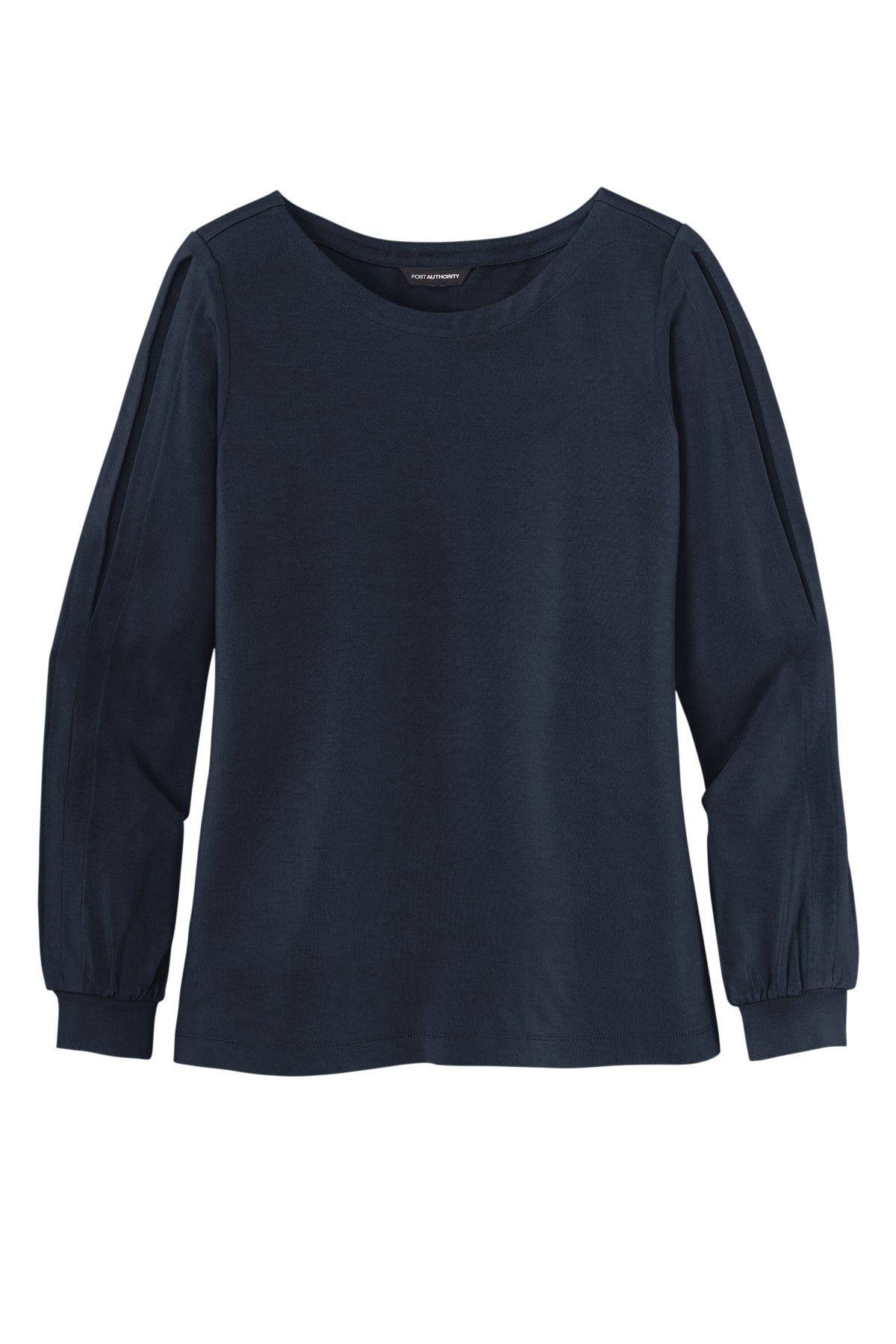 Port Authority Ladies Luxe Knit Jewel Neck Top. LK5600