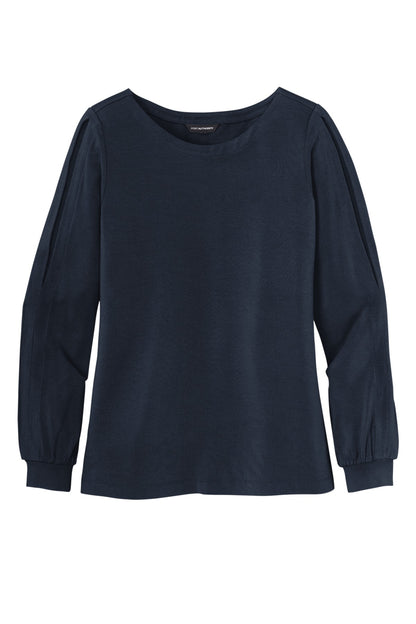 Port Authority Ladies Luxe Knit Jewel Neck Top. LK5600