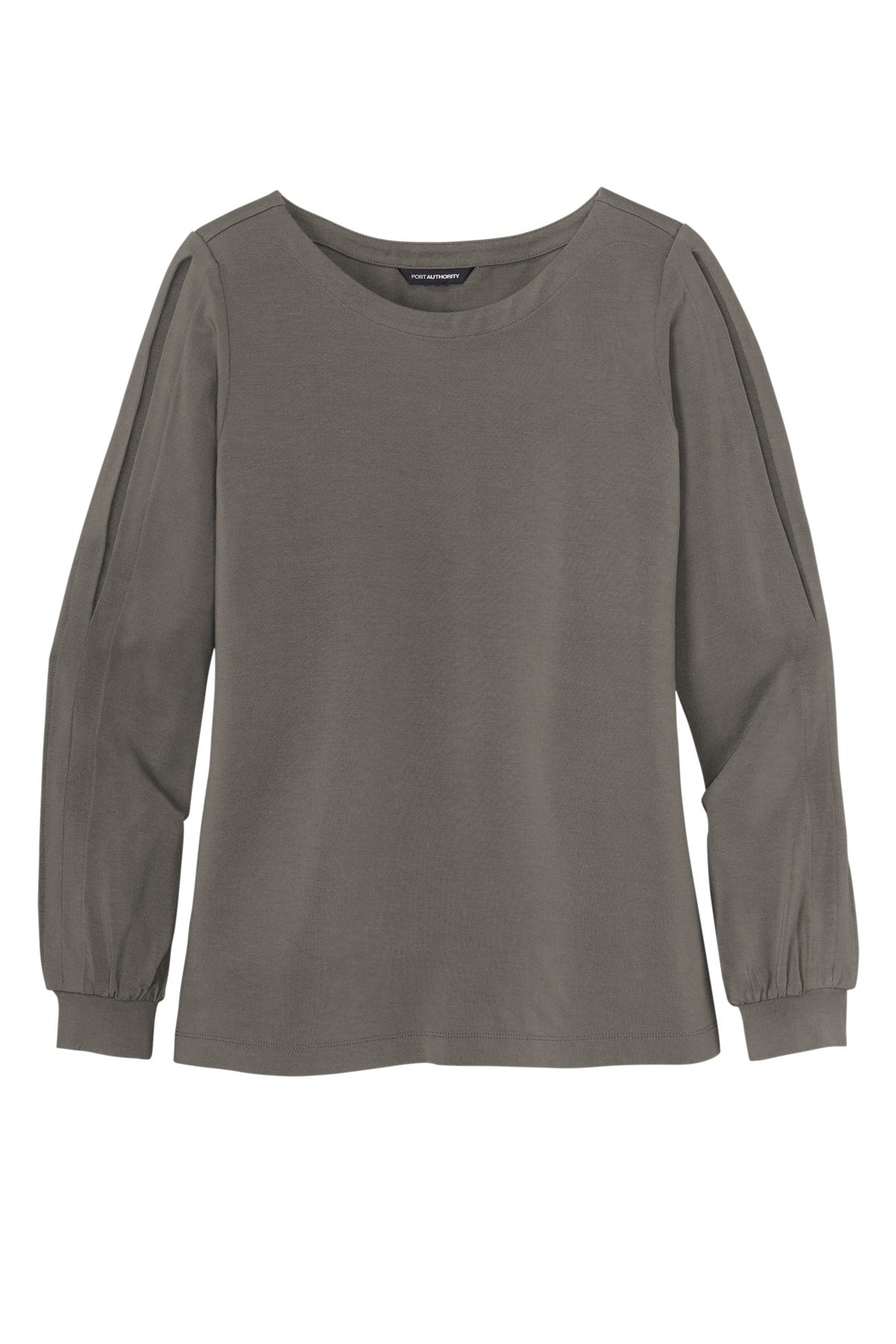 Port Authority Ladies Luxe Knit Jewel Neck Top. LK5600
