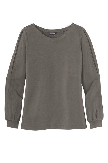 Port Authority Ladies Luxe Knit Jewel Neck Top. LK5600