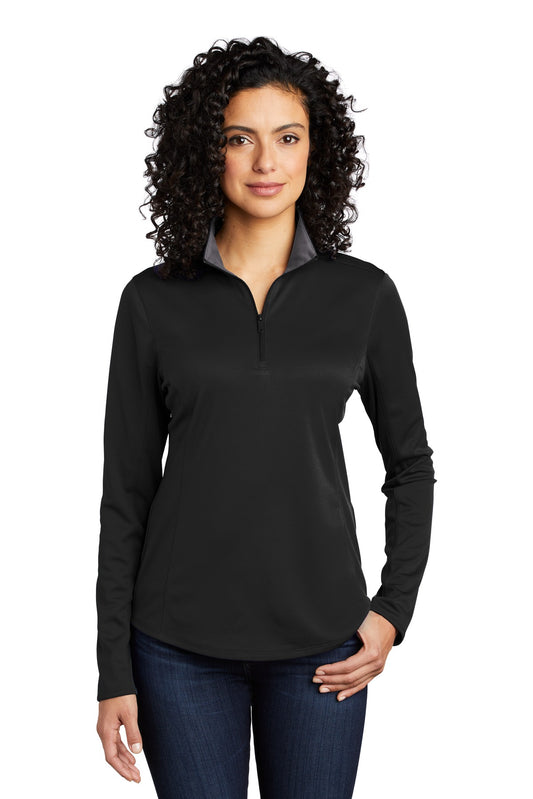 Port Authority Ladies Silk Touch ™ Performance 1/4-Zip LK584