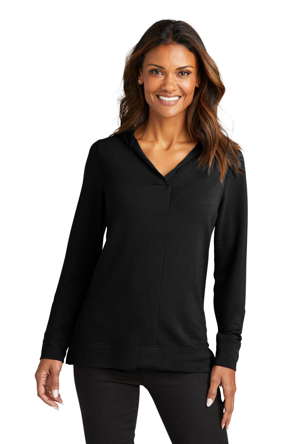 Port Authority Ladies Microterry Pullover Hoodie LK826