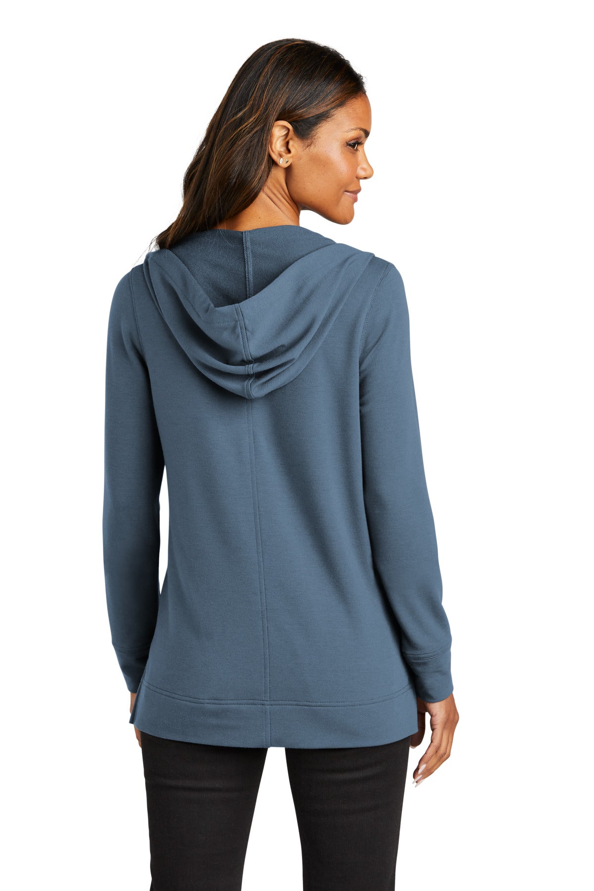 Port Authority Ladies Microterry Pullover Hoodie LK826