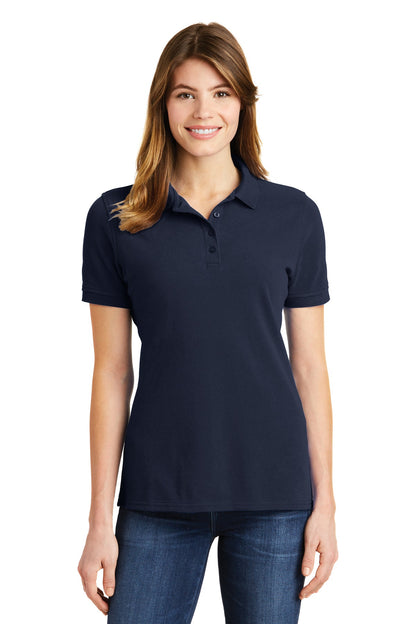 Port & Company Ladies Combed Ring Spun Pique Polo. LKP1500