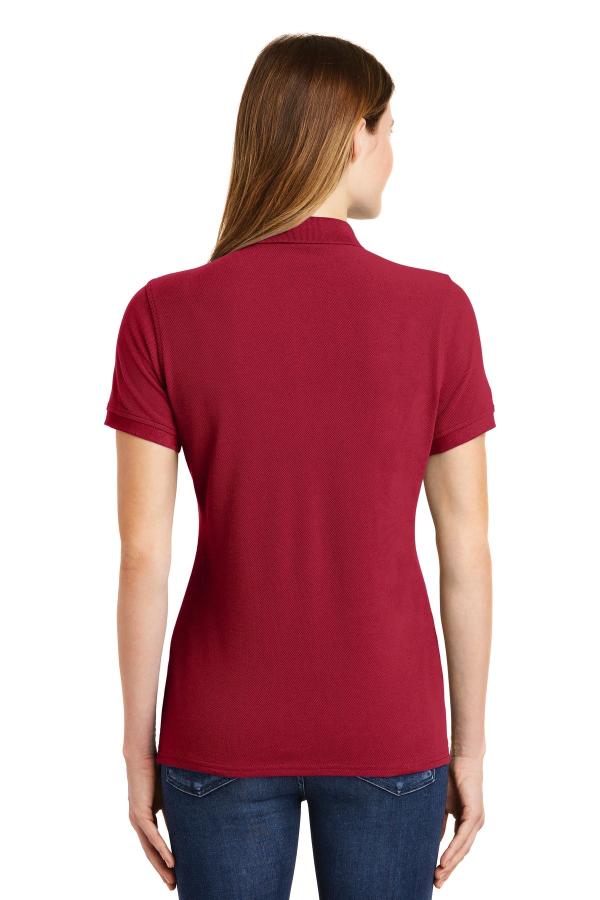 Port & Company Ladies Combed Ring Spun Pique Polo. LKP1500