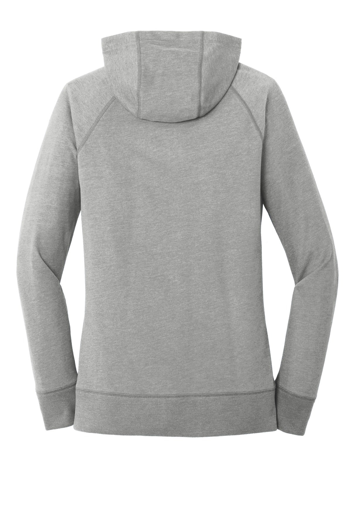 New Era Ladies Sueded Cotton Blend Full-Zip Hoodie. LNEA122