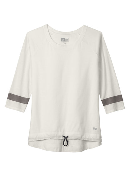 New Era Ladies Tri-Blend 3/4-Sleeve Tee LNEA136