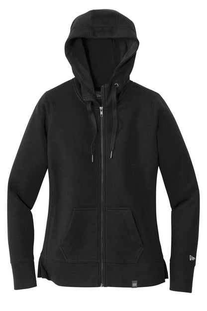 New Era Ladies French Terry Full-Zip Hoodie. LNEA502