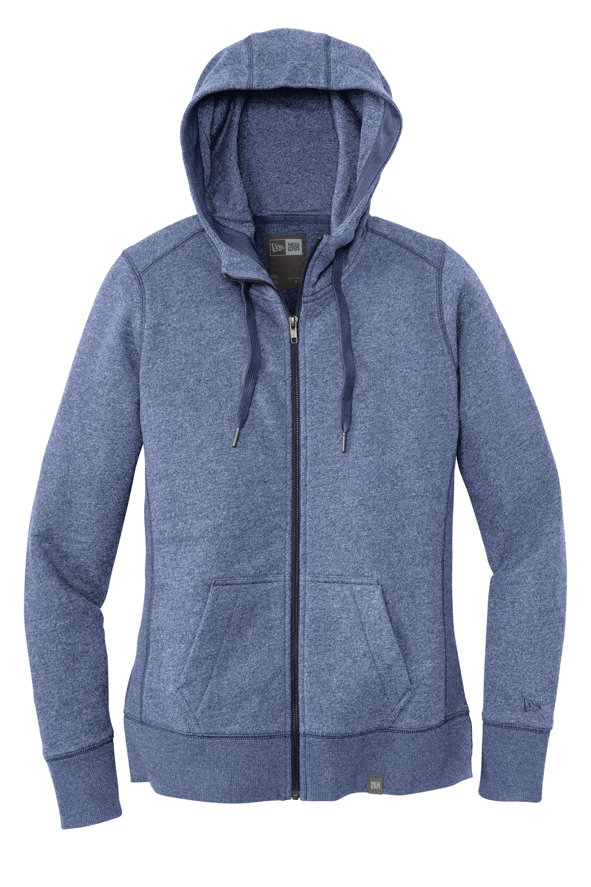 New Era Ladies French Terry Full-Zip Hoodie. LNEA502