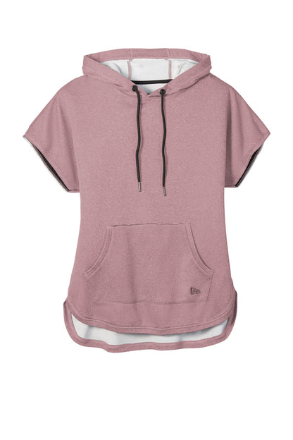 New Era Ladies Performance Terry Short Sleeve Hoodie LNEA533
