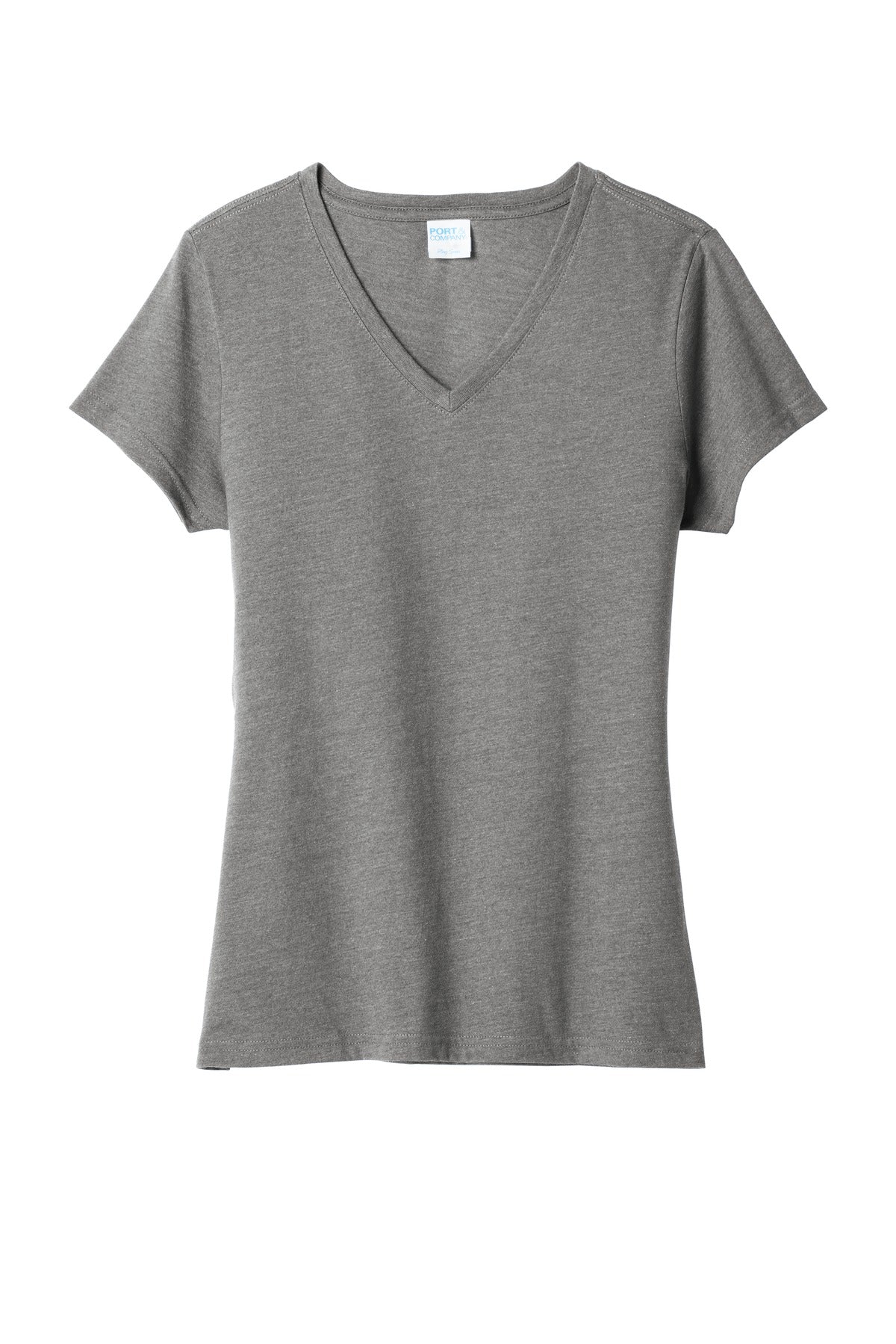 Port & Company Ladies Fan Favorite ™ Blend V-Neck Tee. LPC455V