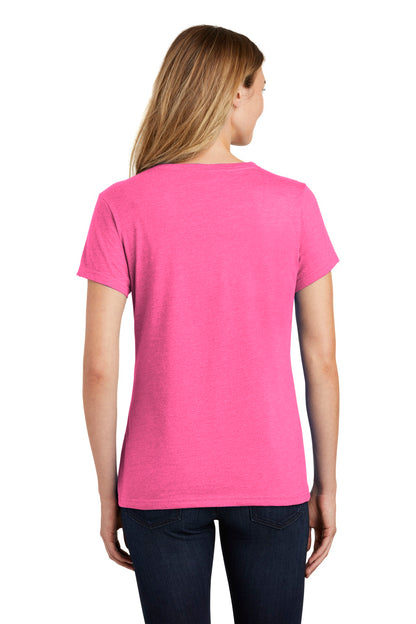 Port & Company Ladies Fan Favorite ™ Blend V-Neck Tee. LPC455V