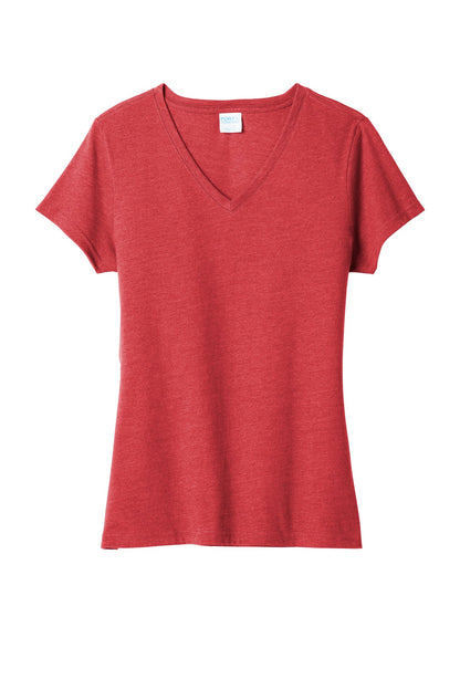 Port & Company Ladies Fan Favorite ™ Blend V-Neck Tee. LPC455V