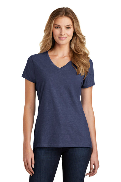 Port & Company Ladies Fan Favorite ™ Blend V-Neck Tee. LPC455V