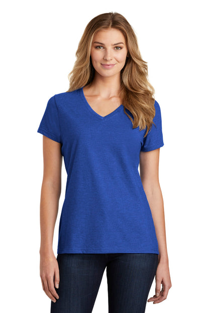 Port & Company Ladies Fan Favorite ™ Blend V-Neck Tee. LPC455V