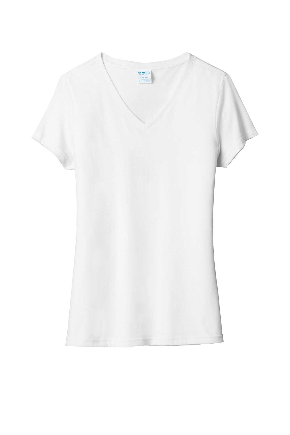 Port & Company Ladies Fan Favorite ™ Blend V-Neck Tee. LPC455V