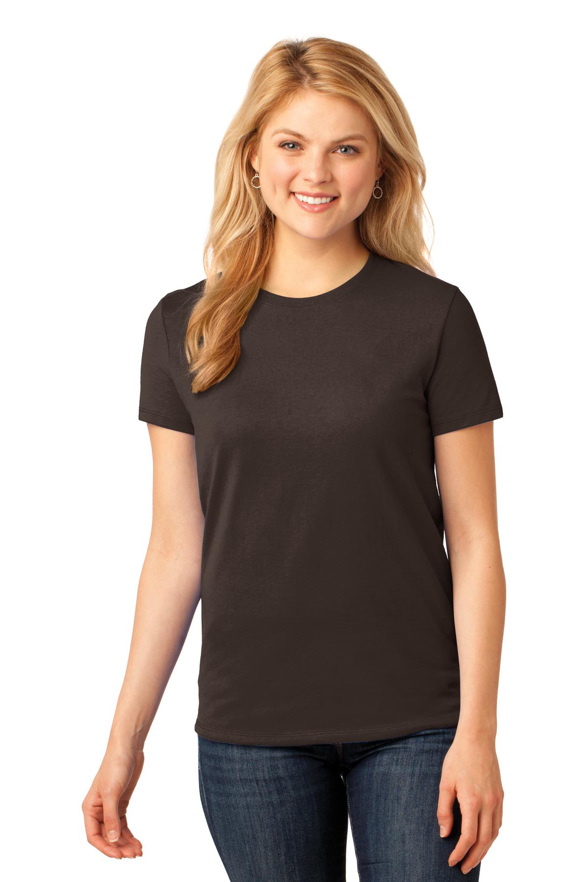 Port & Company Ladies Core Cotton Tee. LPC54