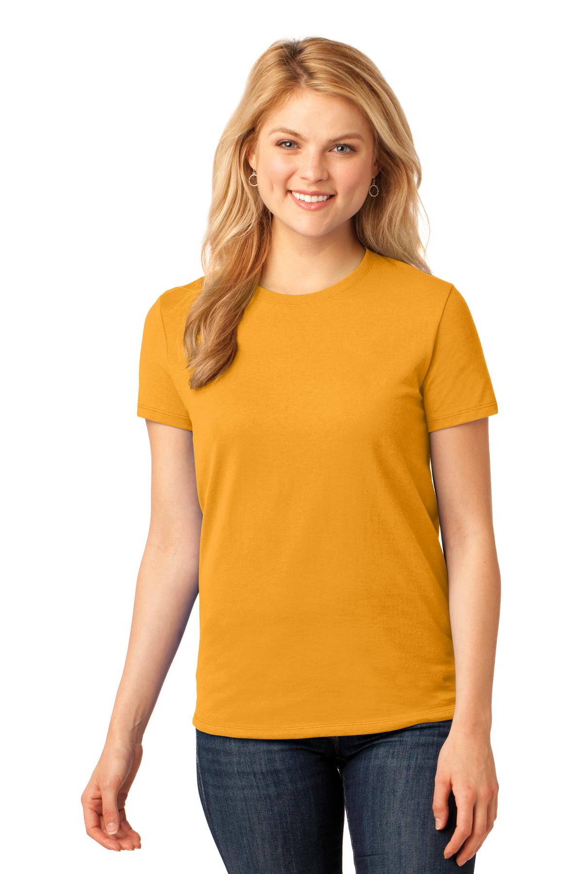 Port & Company Ladies Core Cotton Tee. LPC54