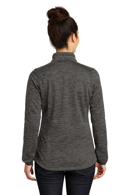 Sport-Tek Ladies PosiCharge Electric Heather Soft Shell Jacket. LST30