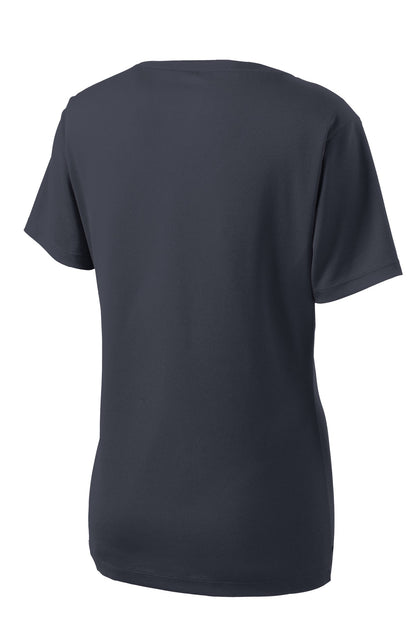 Sport-Tek Ladies PosiCharge RacerMesh V-Neck Tee. LST340