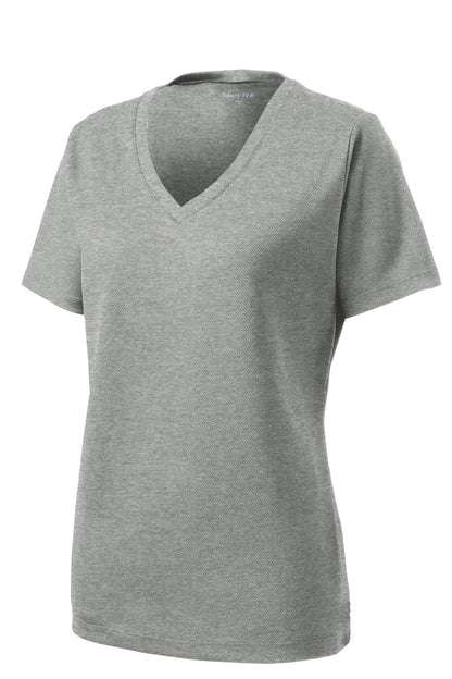 Sport-Tek Ladies PosiCharge RacerMesh V-Neck Tee. LST340