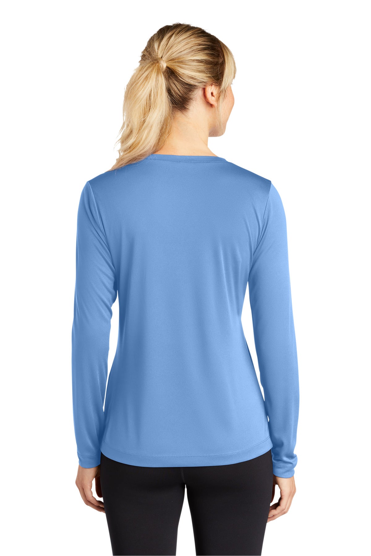 Sport-Tek Ladies Long Sleeve PosiCharge Competitor™ V-Neck Tee. LST353LS