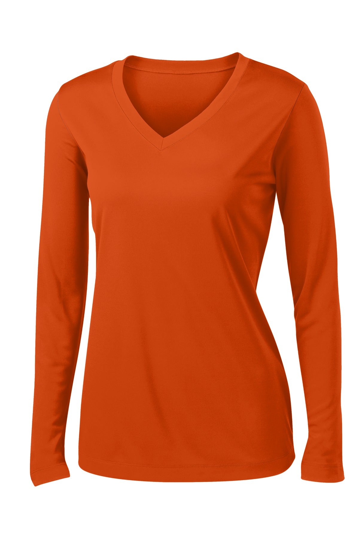 Sport-Tek Ladies Long Sleeve PosiCharge Competitor™ V-Neck Tee. LST353LS