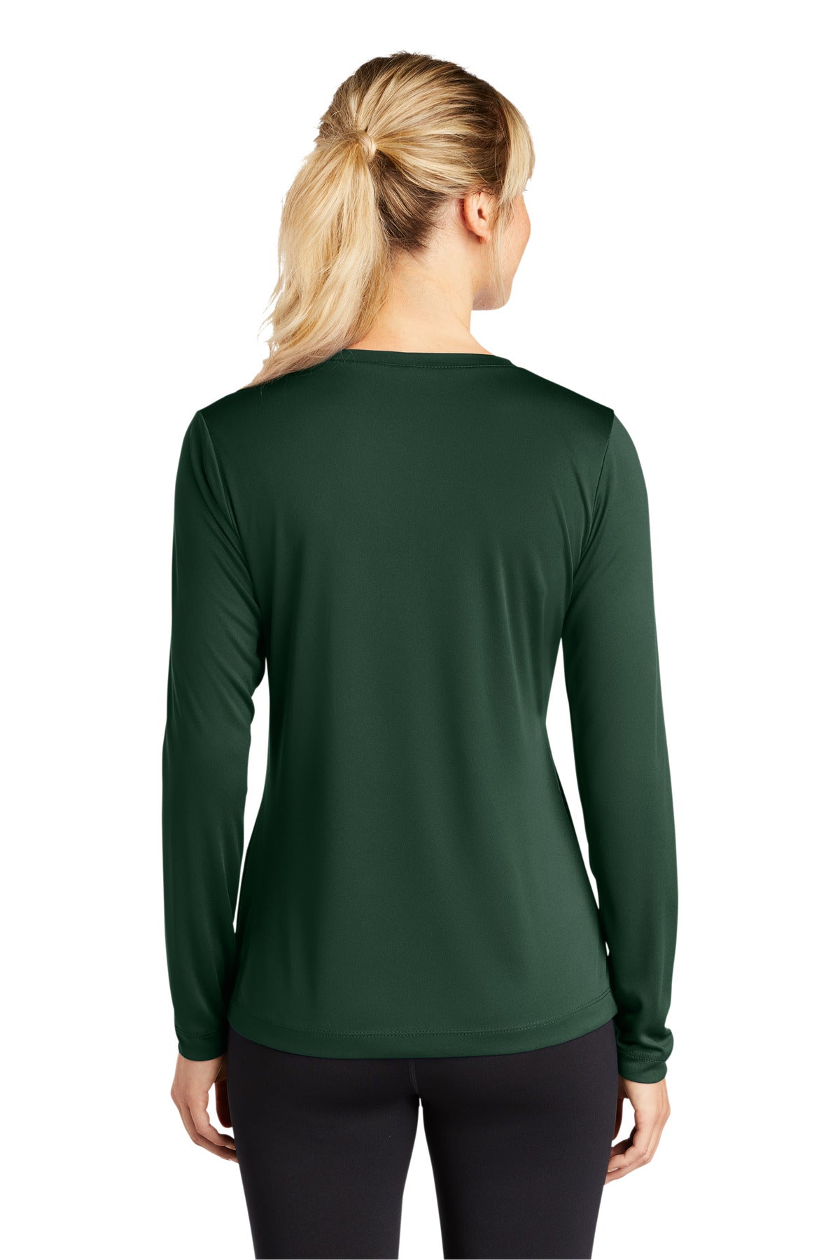 Sport-Tek Ladies Long Sleeve PosiCharge Competitor™ V-Neck Tee. LST353LS