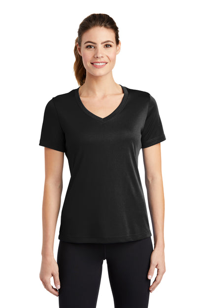 Sport-Tek Ladies PosiCharge Competitor™ V-Neck Tee. LST353