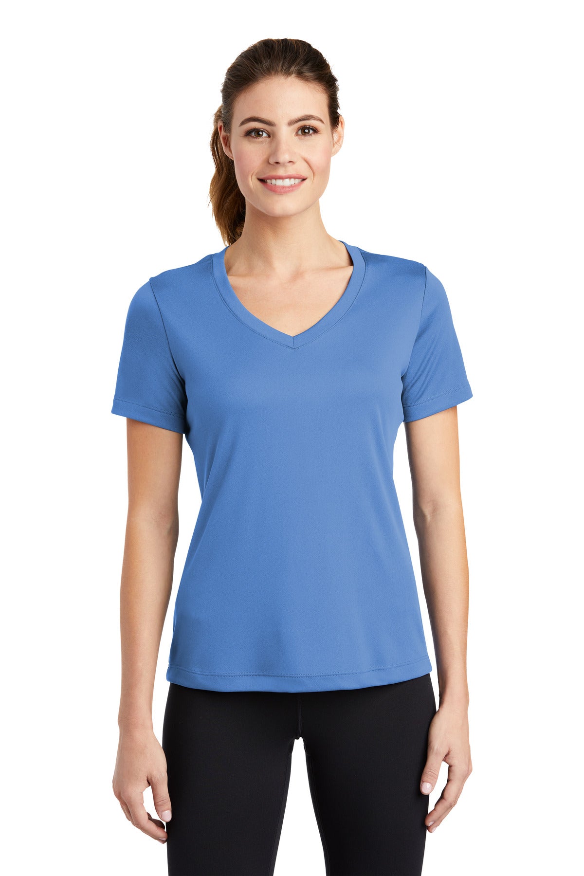 Sport-Tek Ladies PosiCharge Competitor™ V-Neck Tee. LST353