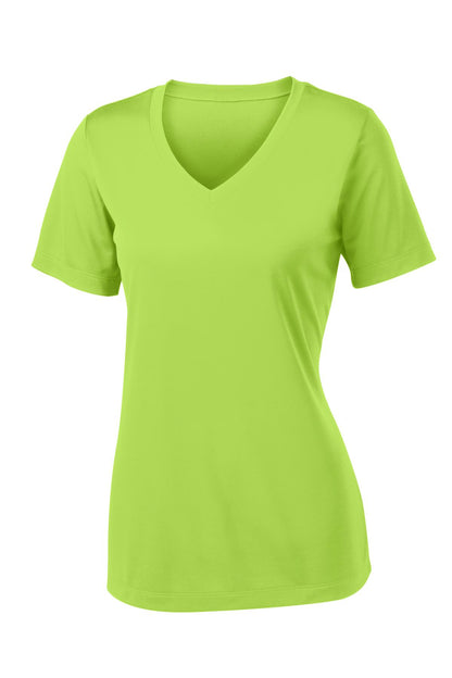 Sport-Tek Ladies PosiCharge Competitor™ V-Neck Tee. LST353