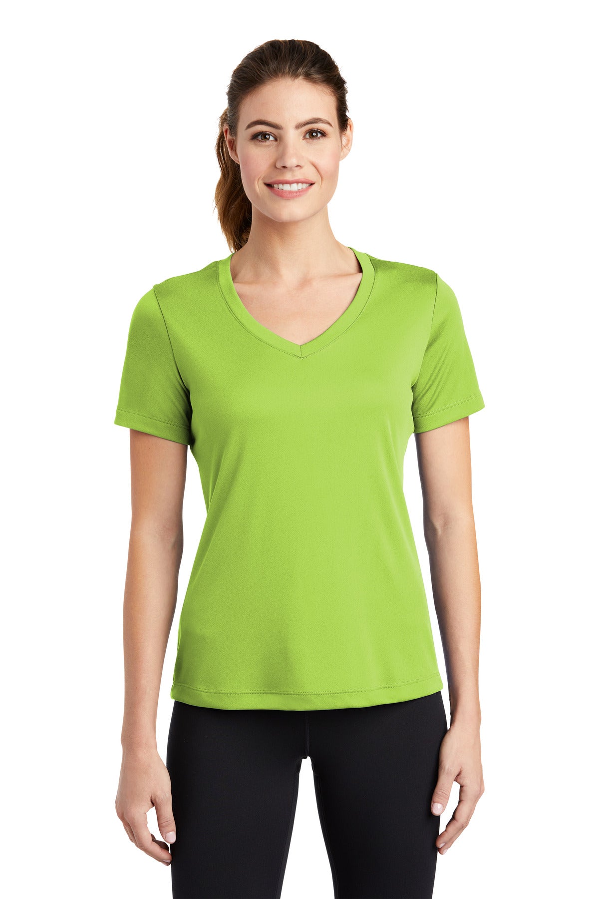 Sport-Tek Ladies PosiCharge Competitor™ V-Neck Tee. LST353