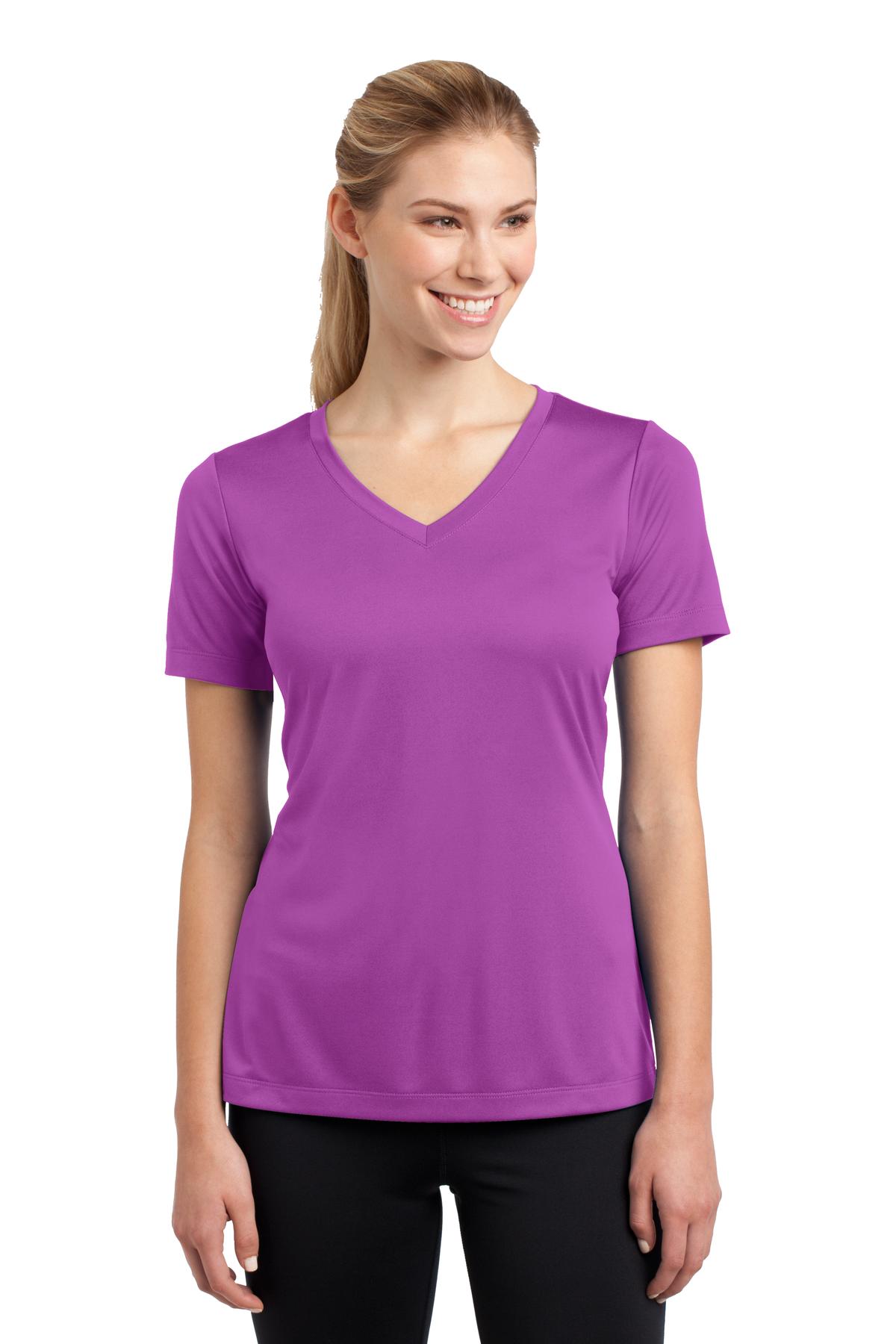 Sport-Tek Ladies PosiCharge Competitor™ V-Neck Tee. LST353