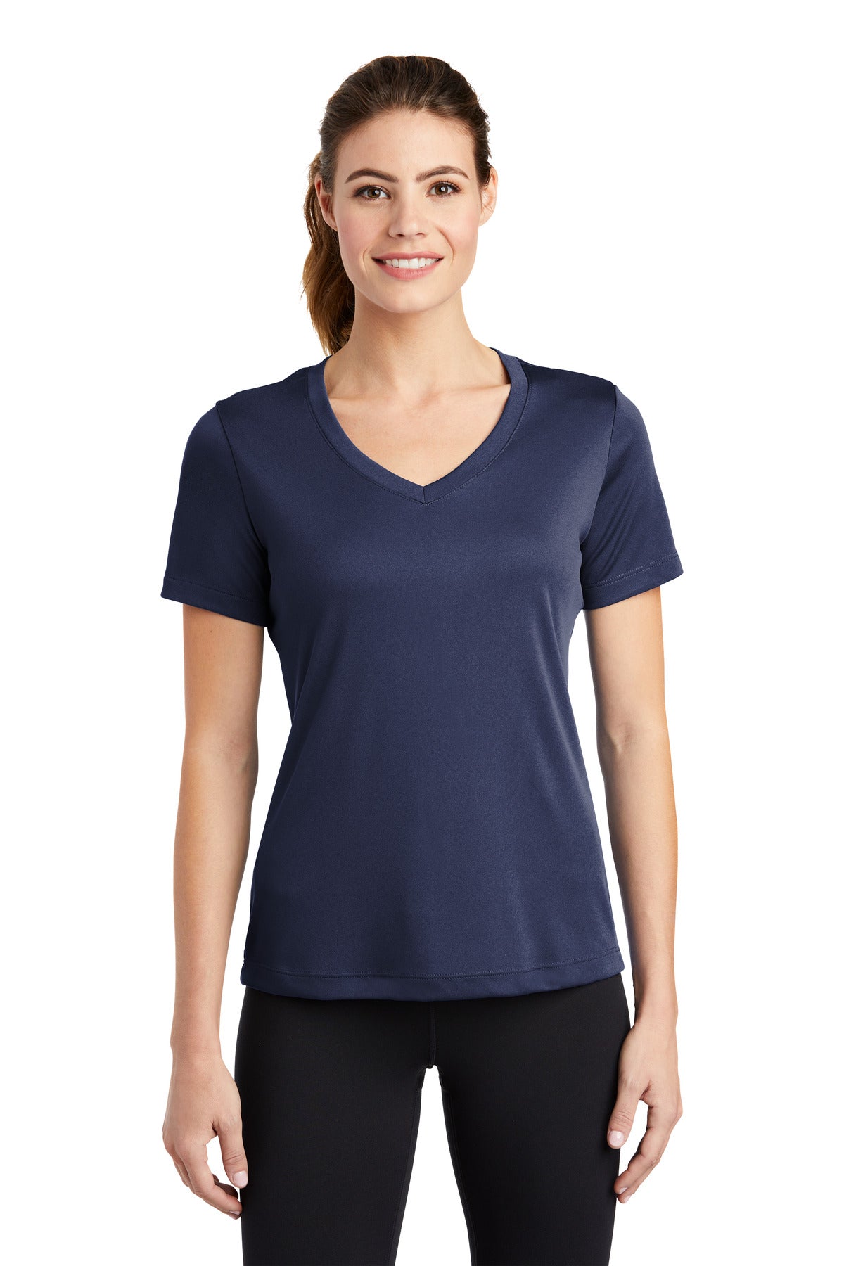 Sport-Tek Ladies PosiCharge Competitor™ V-Neck Tee. LST353