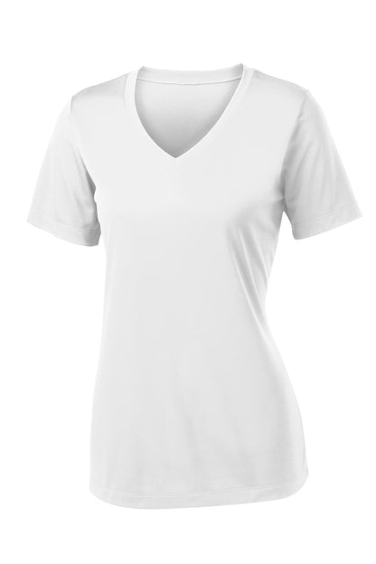 Sport-Tek Ladies PosiCharge Competitor™ V-Neck Tee. LST353