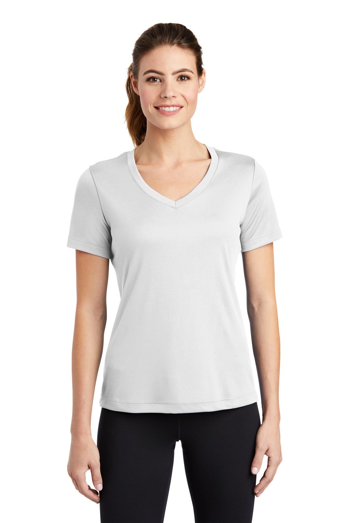 Sport-Tek Ladies PosiCharge Competitor™ V-Neck Tee. LST353