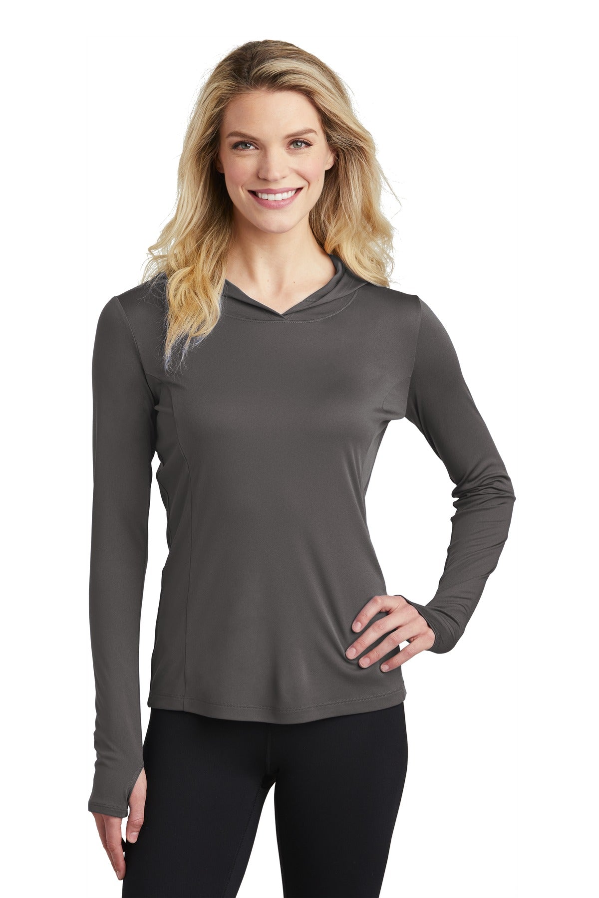 Sport-Tek Ladies PosiCharge Competitor ™ Hooded Pullover. LST358