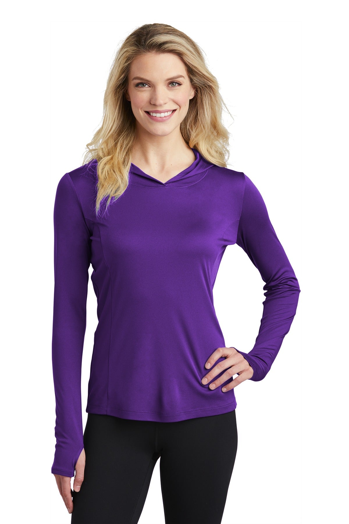 Sport-Tek Ladies PosiCharge Competitor ™ Hooded Pullover. LST358