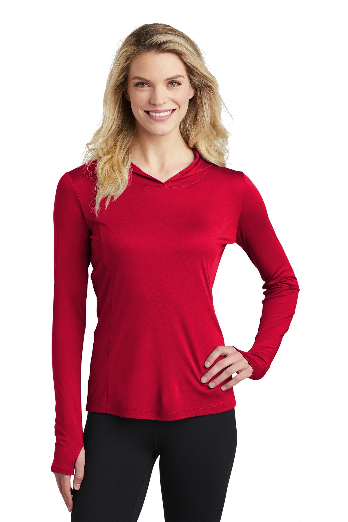 Sport-Tek Ladies PosiCharge Competitor ™ Hooded Pullover. LST358