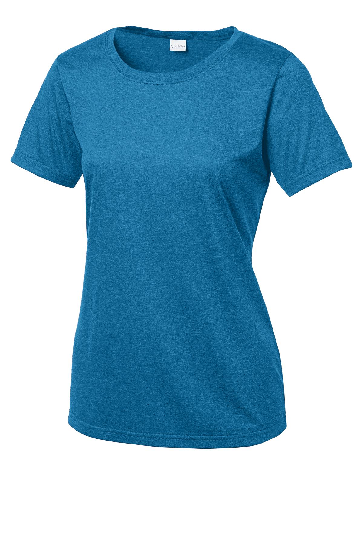 Sport-Tek Ladies Heather Contender™ Scoop Neck Tee. LST360