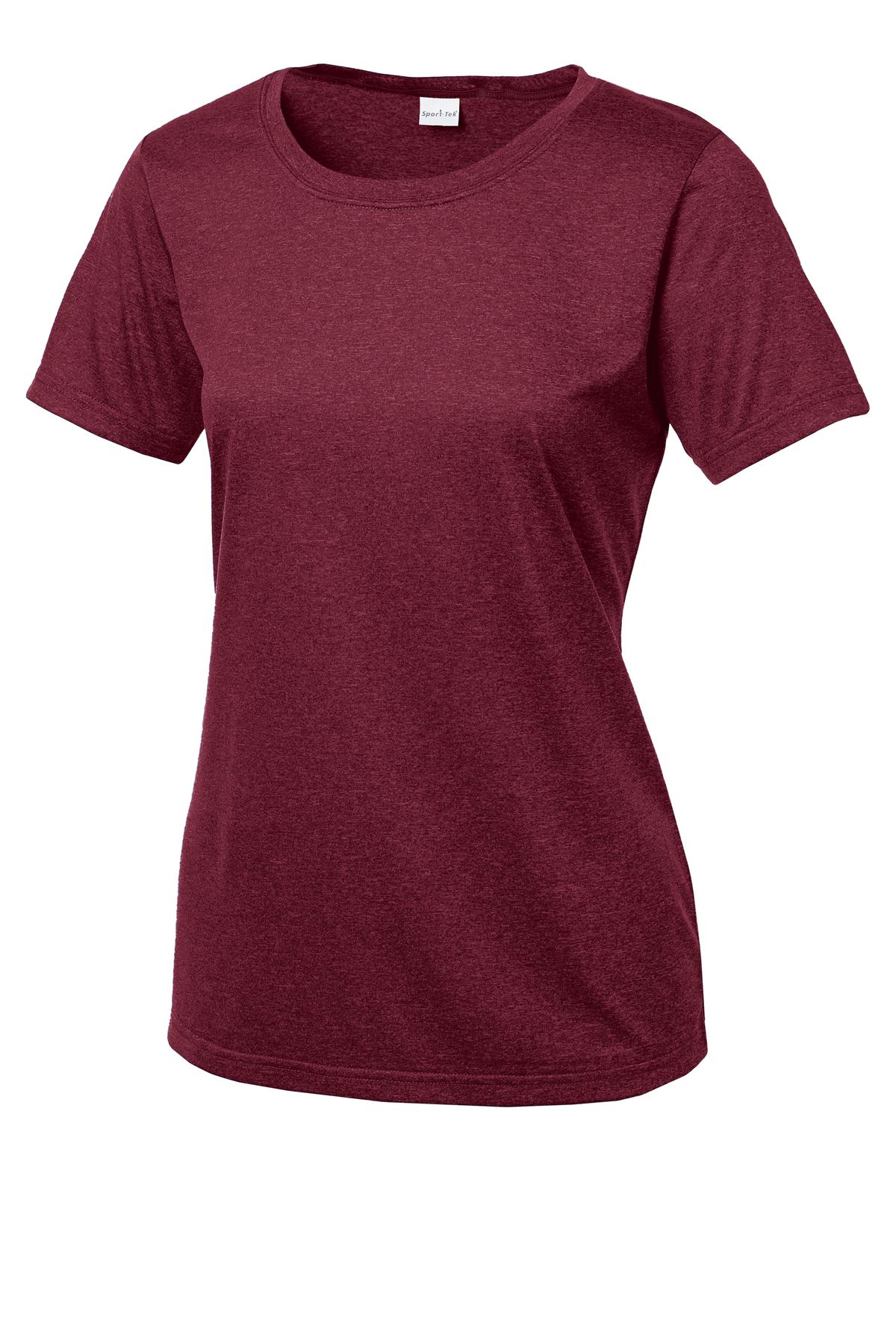 Sport-Tek Ladies Heather Contender™ Scoop Neck Tee. LST360