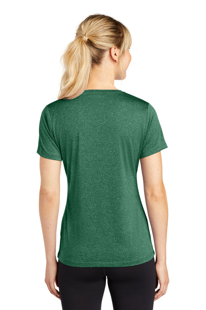 Sport-Tek Ladies Heather Contender™ Scoop Neck Tee. LST360