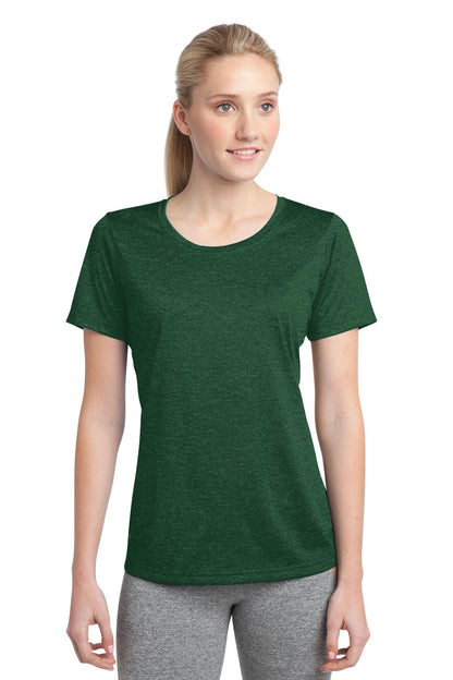 Sport-Tek Ladies Heather Contender™ Scoop Neck Tee. LST360